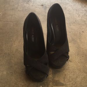 Charles Albert Suede Heels